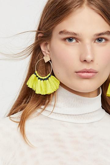 Full Bloom Fan Earrings By Free People